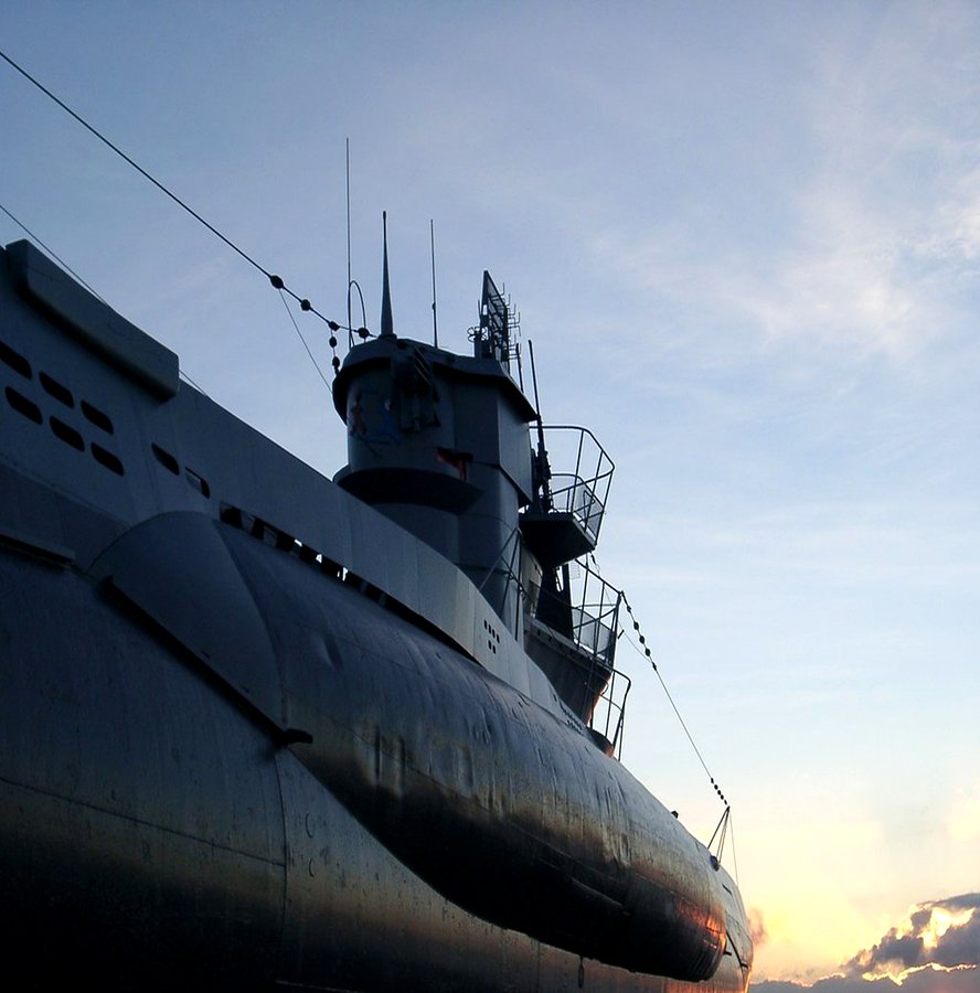 WWII submarine at Laboe